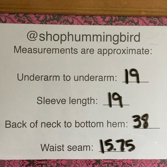 Stetson Cropped Sleeve Floral V-Neck Dress Blue Gray Size Medium - Picture 9 of 9